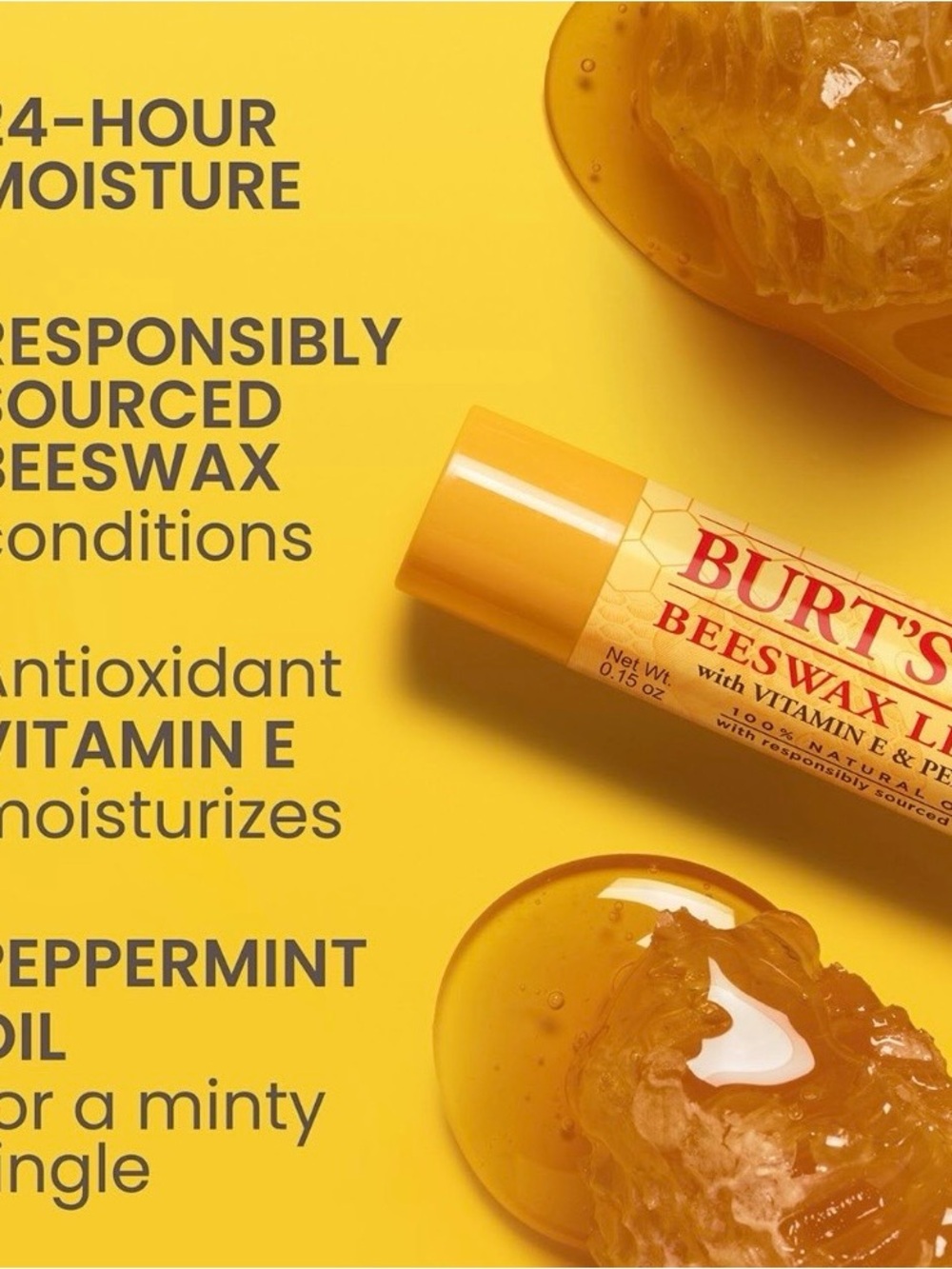Burt's Bees Lip Balm 10 Pack Limited Edition - Picture 5 of 7